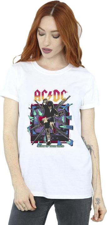 Produktbild AC/DC Blow Up Your Video Jump Baumwolle Boyfriend TShirt (4XL)
