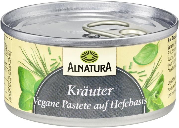 Actual product image Alnatura Organic pâté herbs vegan (125 g)