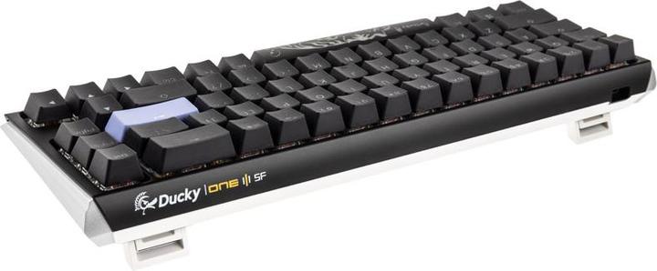Produktbild Ducky One 3 Classic Black/White SF Gaming Tastatur, RGB LED - MX-Brown (US) (US, Kabelgebunden)