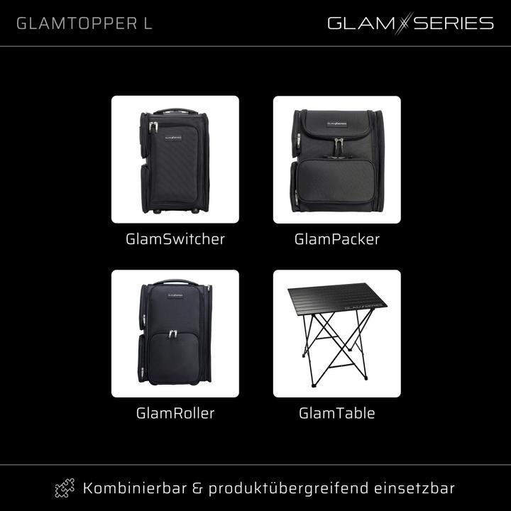 Actual product image GlamSeries GlamTopper L silicone topper heat-resistant