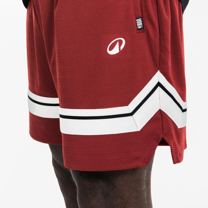 Immagine prodotto Tarmak Men's/Women's Basketball Shorts SH 900 AD NBA - Red Burgundy (XXL)