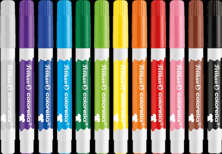 Produktbild Pelikan Textilstift Colorella (Mehrfarbig, 4 mm, 12 x)