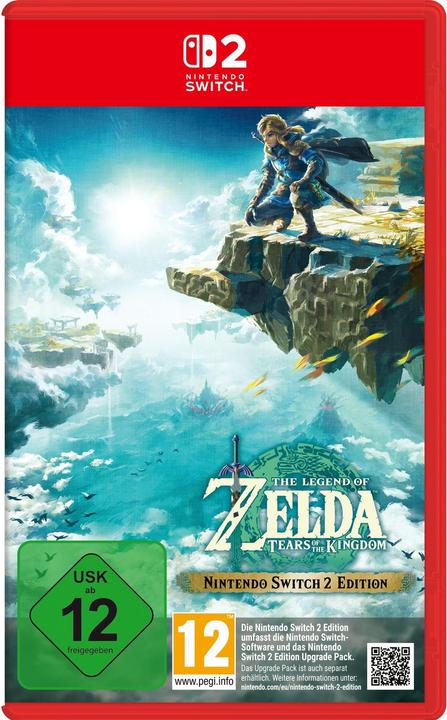 Actual product image Nintendo The Legend of Zelda: Tears of the Kingdom - Switch 2 Edition (Switch 2, DE, IT, FR)