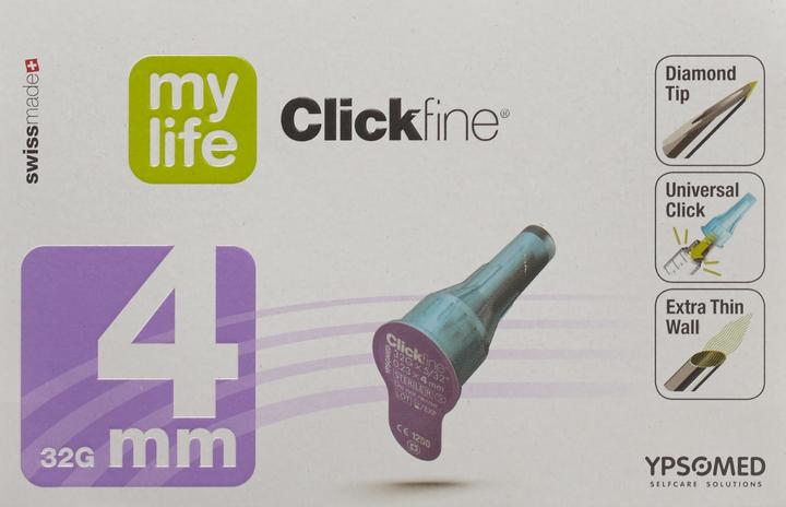 Image du produit Mylife Aiguilles de stylo Clickfine (Aiguilles de stylo + aiguilles jetables)