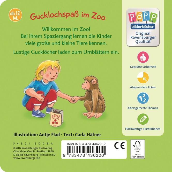 Produktbild Ravensburger Mein Zoo Gucklochbuch (Deutsch)