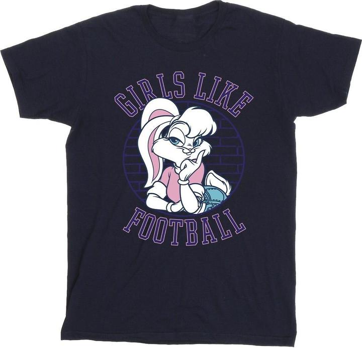 Immagine prodotto Looney Tunes Lola Bunny Girls Like Football Maglietta Uomo (3XL)