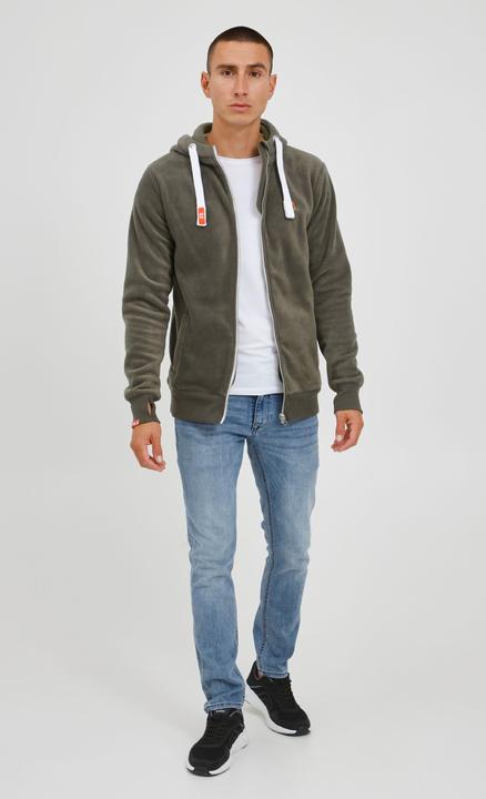 Actual product image Solid Loki Men's Fleece Jacket Zip-Hoodie (M)