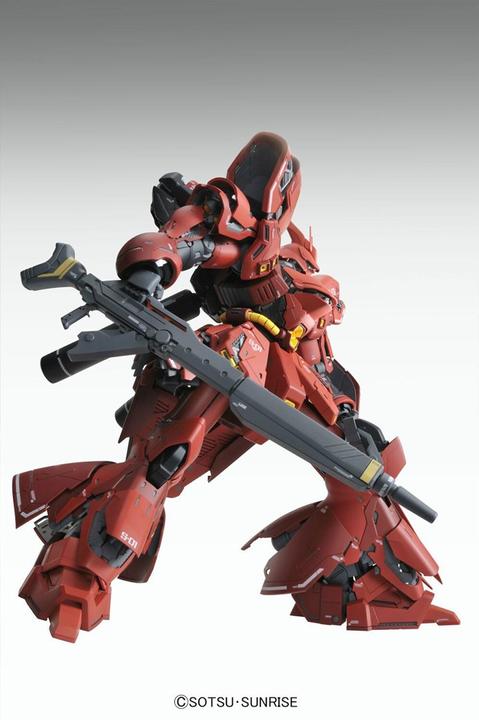 Actual product image Bandai Gundam - Model Kit - MG 1/100 - MSN-04 Sazabi Ver.KA