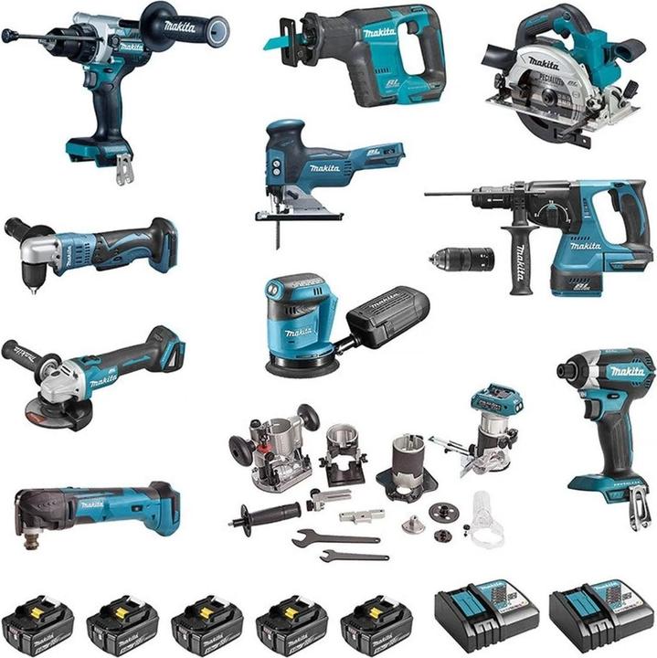 Actual product image Makita Dbo180zj (Eccentric grinder, 180 W)