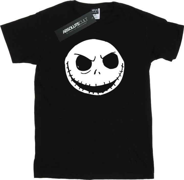 Disney Nightmare Before Christmas Jack Skellington Face TShirt Mädchen