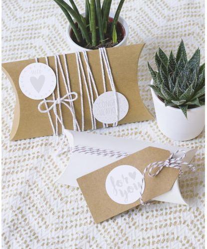 Immagine prodotto Heyda Scatola regalo 70 x 105 mm 6 pezzi, Bianco (Scatola da regalo, 6 x)