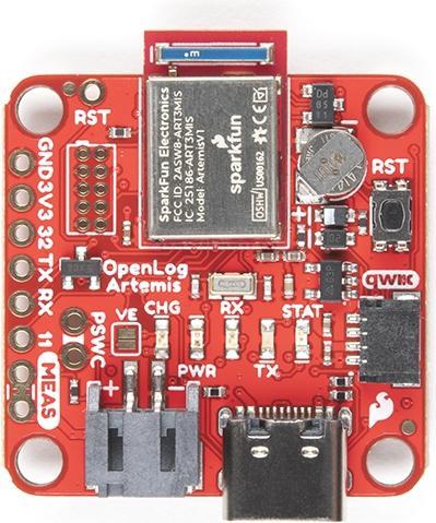 Actual product image SparkFun OpenLog Artemis data logger board (Electronics kit)