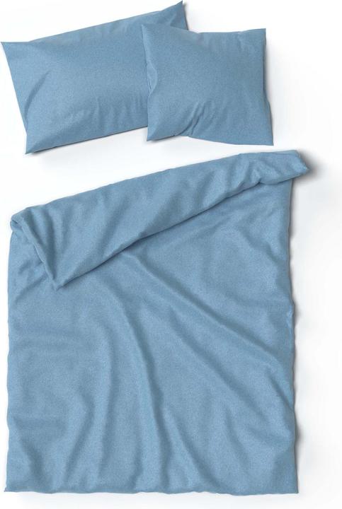 Produktbild Lotus Bettwaren Bettwäsche Flanell uni (Kopfkissenbezug, 50 x 70 cm)