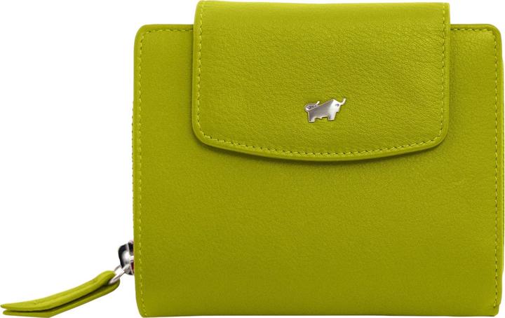 Actual product image Braun Büffel Joy wallet RFID protection leather 12 cm