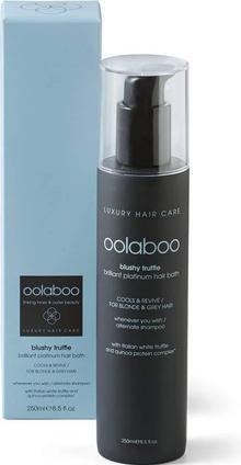 Actual product image oolaboo blushy truffle - platinum hair bath (250 ml, Liquid shampoo)
