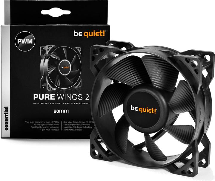 Actual product image be quiet! Pure Wings 2 PWM (92 mm, 1 x)
