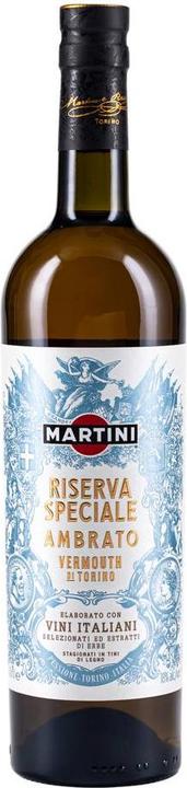 Actual product image Martini Riserva Speciale Ambrato Vermouth bianco (18 years, 18 %, Italy, 1 x 75 cl, Vermouth)