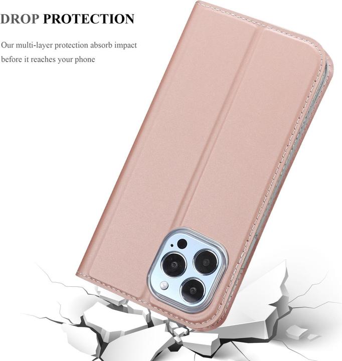 Actual product image Cadorabo Classy Book cover (Apple iPhone 13 Pro)