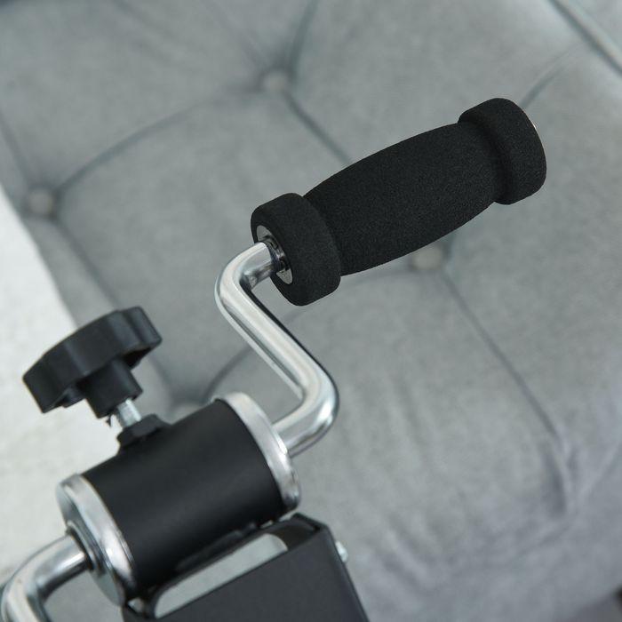 Produktbild Swisshandel24 Heimtrainer Bewegungstrainer Pedaltrainer für Senioren Stahl Schwarz 41 x 50 x 96cm