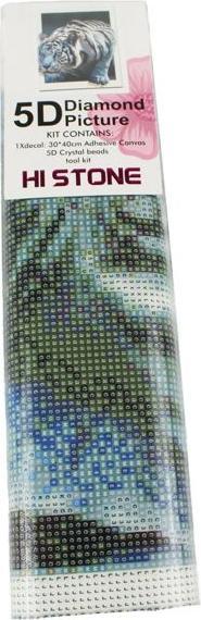 Produktbild Pracht Diamond Painting 6037-40731 Weisser Tiger 25 x 35 cm
