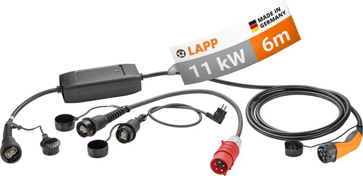 Lapp Mobility Ev-Mobile Charger Uni (Type 2, 11 kW, 10 A, CEE 16)