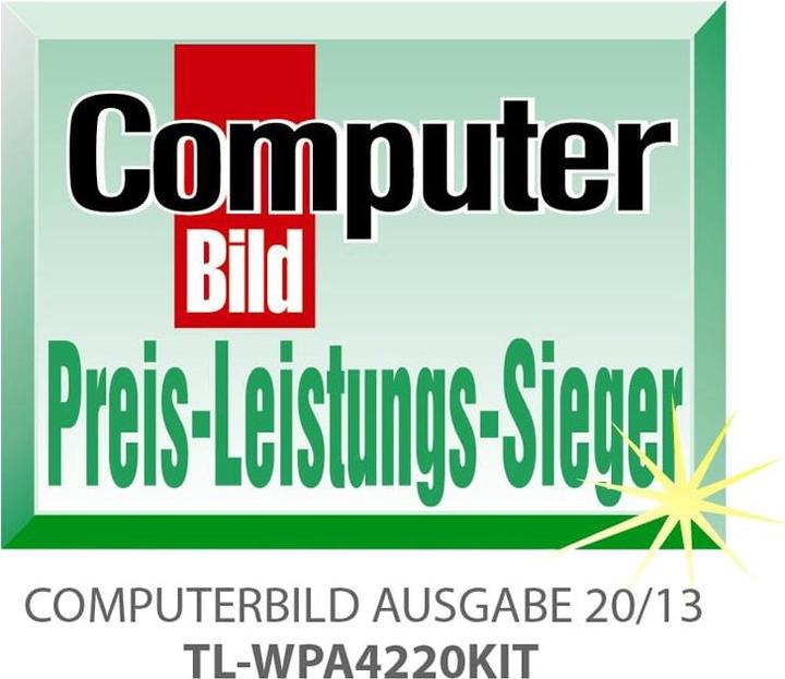 Produktbild TP-Link Tl-Wpa4220 Kit (600 Mbit/s)
