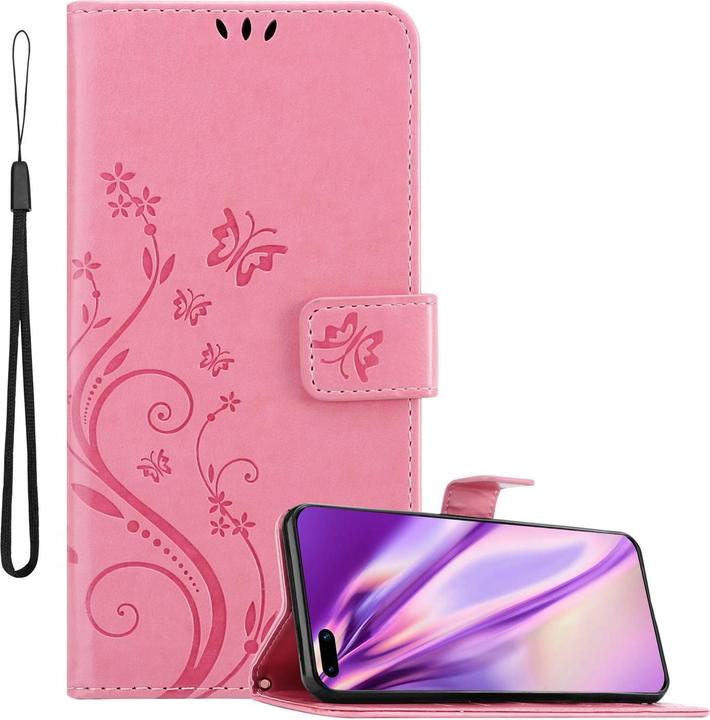 Actual product image Cadorabo Flower Book Cover (Huawei P40 Pro)