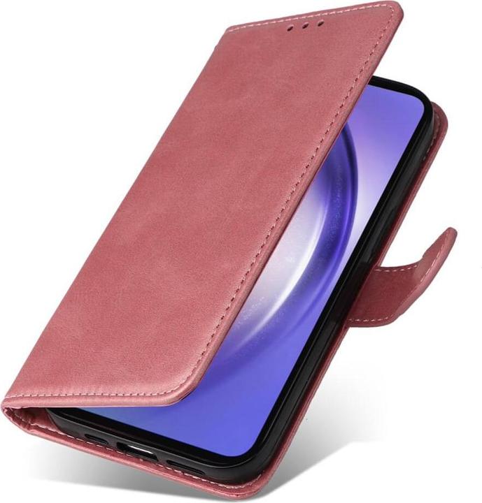 Produktbild Cover-Discount Galaxy A55 - Premium Handyhülle Etui rosa (Samsung Galaxy A55)
