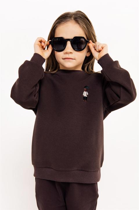 Produktbild Hebe Warmes Sweatshirt mit gesticktem Bär (80)