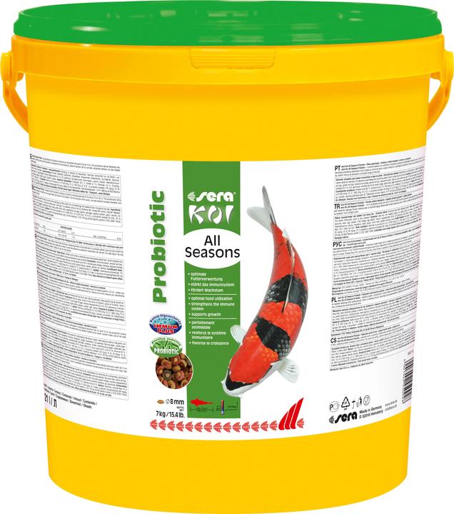 Image du produit Sera Aliment spécial Koi All Seasons Probiotic 7 kg (21000 ml)
