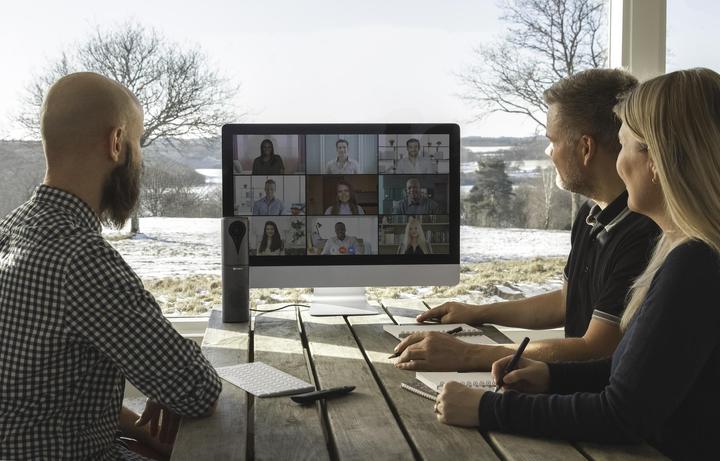 Produktbild Sandberg All-in-1 ConfCam Remote USB Webcam 1080P 30 fps (2.10 Mpx)