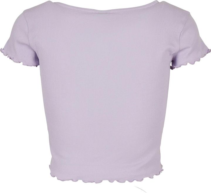 Produktbild Urban Classics Ladies Cropped Button Up Rib Tee (M)