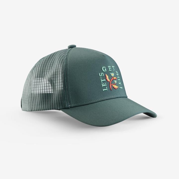 Forclaz Schirmmütze - Travel 500 Trucker dunkelgrün