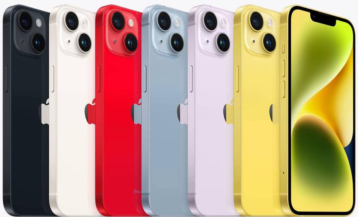 Produktbild Apple iPhone 14 Plus (256 GB, Midnight, 6.70", SIM + eSIM, 12 Mpx, 5G)