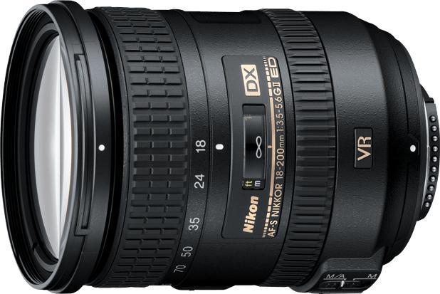 Actual product image Nikon AF-S Nikkor 18-200mm f/3.5-5.6 G ED DX VR II (Nikon DX, APS-C / DX)