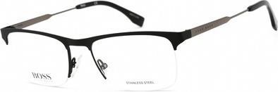 Image du produit Hugo Boss New 0998 003 Rectangular Matte Black Glasses - Authentic