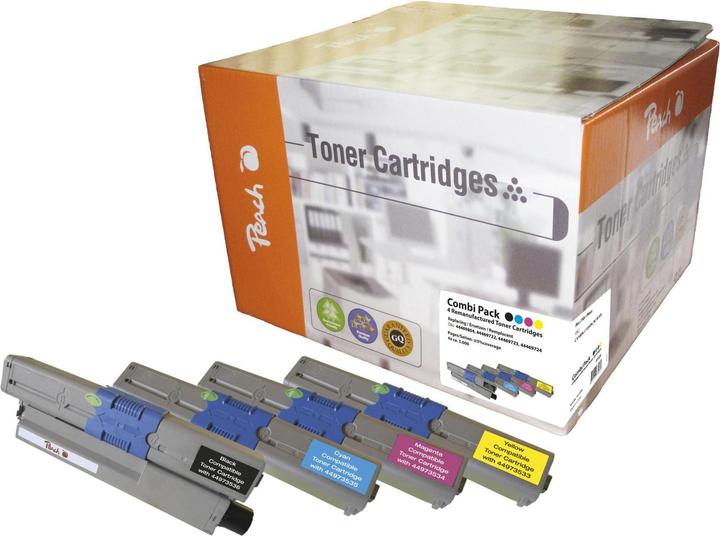 Produktbild Peach 4446 Multipack (M, BK, C, Y)