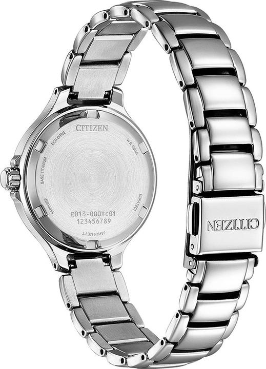 Actual product image Citizen Lady Eco-Drive Super Titanium EW2680-84D (Analogue wristwatch, 31 mm)