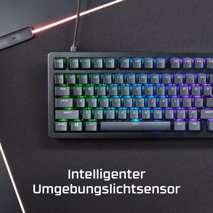 Immagine prodotto HyperX Tastiera meccanica da gioco Alloy Rise 75% (USA) (US, Cablato)