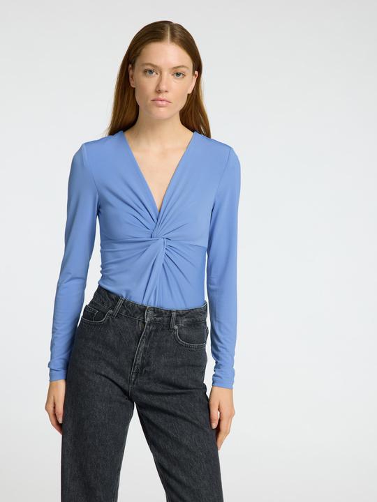 Actual product image Selected Femme Knoten-Effekt Langärmeliger Body (L)