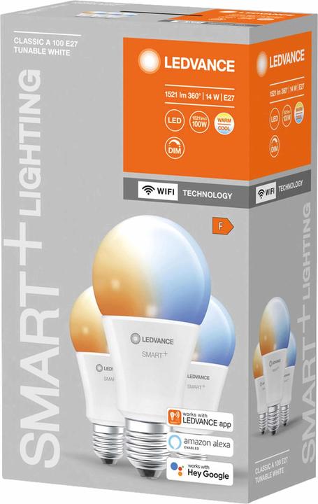 Actual product image Ledvance Classic A (E27, 14 W, 1521 lm, 1 x, F)