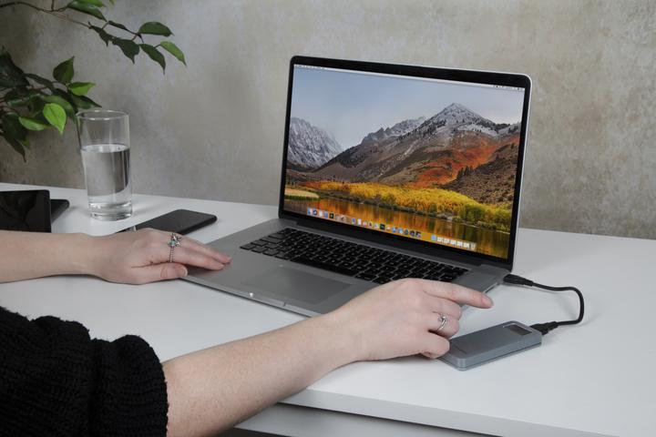 Produktbild Verbatim Fingerprint Secure SSD USB 3.2 Gen 1 USB-C 512GB (512 GB)