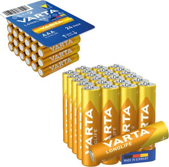 Image du produit Varta Longlife (24 pcs, AAA, 1200 mAh)