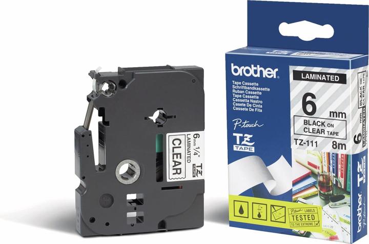 Immagine prodotto Brother Tze-111 (0.60 cm, Trasparente)