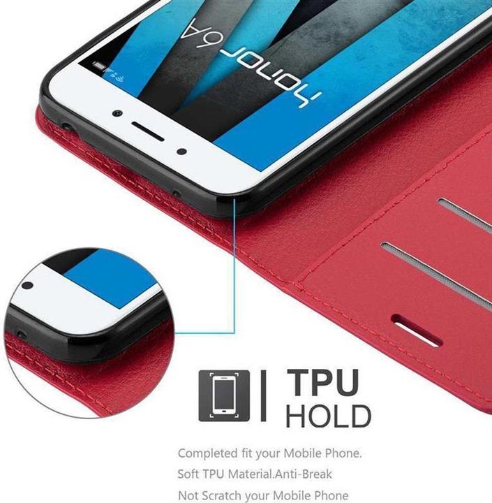 Produktbild Cadorabo Book mit Standfunktion Cover (Honor 6A)