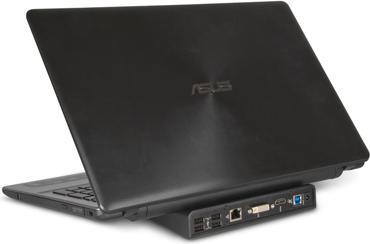 Actual product image Hamlet USB 3.0 Dual Display DVI and HDMI Docking Station, hub with 6 USB ports, LAN AND AUDI (USB-A, USB-B, 6 Ports)
