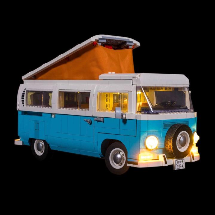 Immagine prodotto Light my bricks Set di luci LED per LEGO Volkswagen T2 Camping Bus