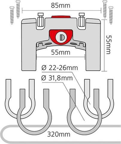Produktbild KlickFix Lenkeradapter