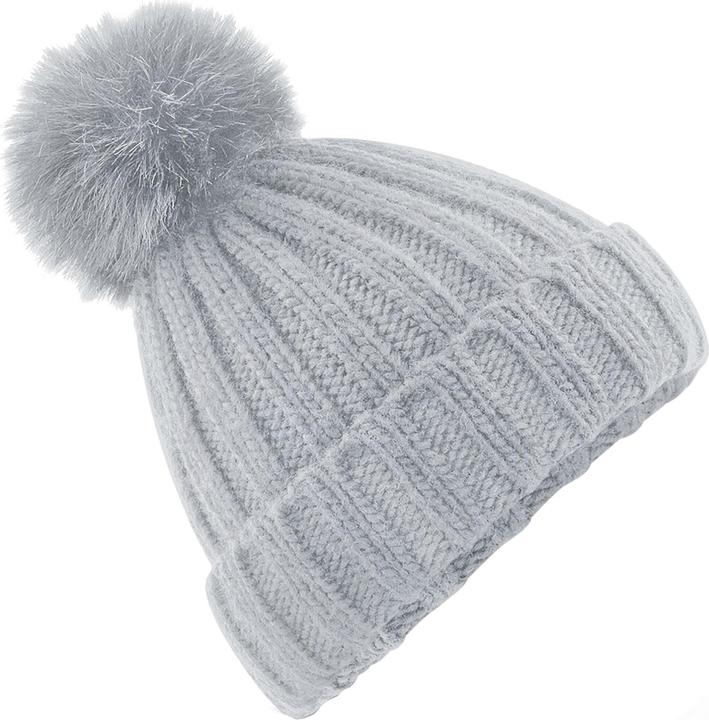 Beechfield Verbier Mütze Bommel (One Size)