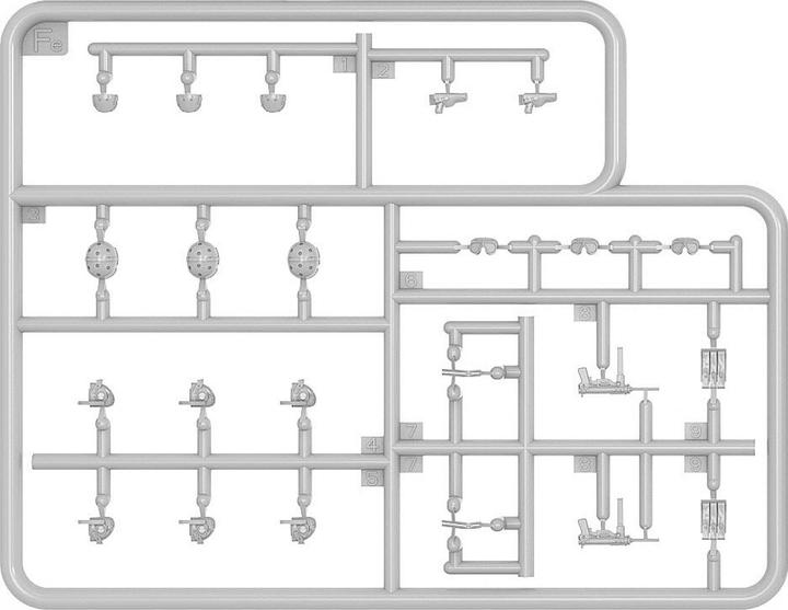 Actual product image 1:35 Fig. US armoured crew (5) NW Eur.